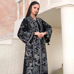KAHKASHAN | Black & Silver 3-Piece Suit