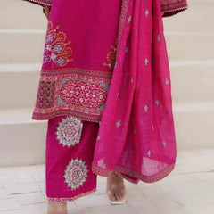 DHANAK | Hot Pink 3-Piece Suit