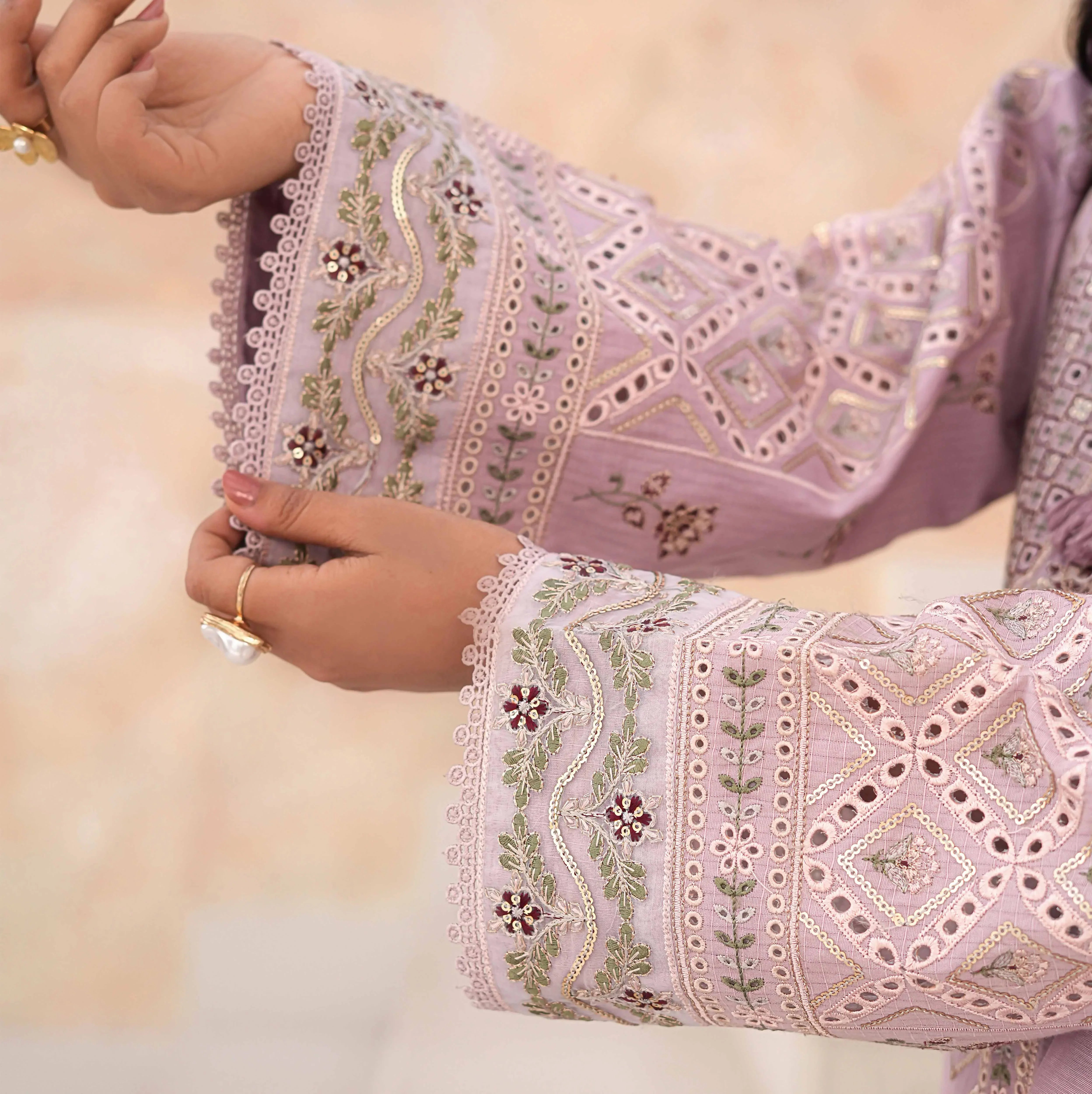 NAZAKAT | Lilac Luxury Formal 3-Piece Suit