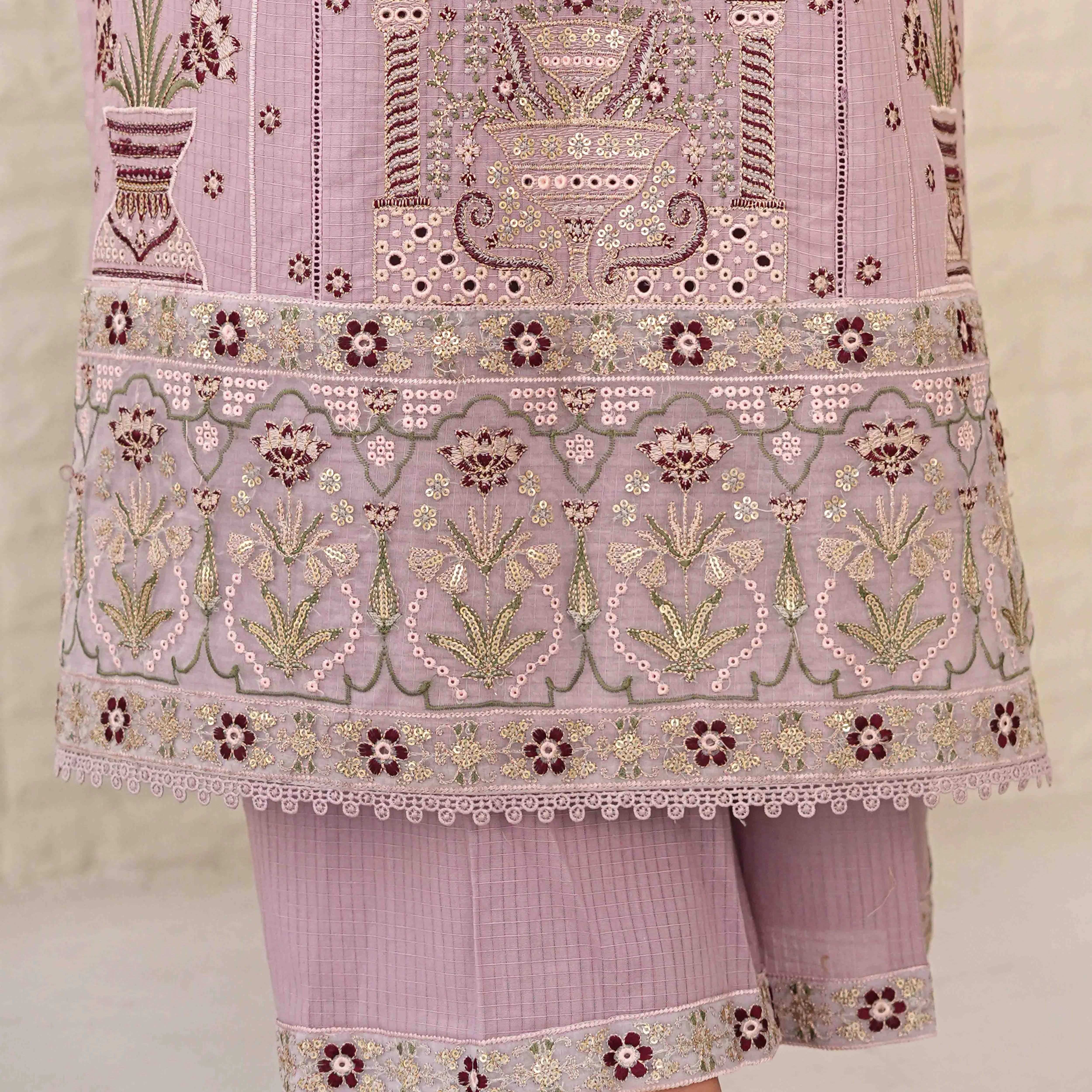 NAZAKAT | Lilac Luxury Formal 3-Piece Suit