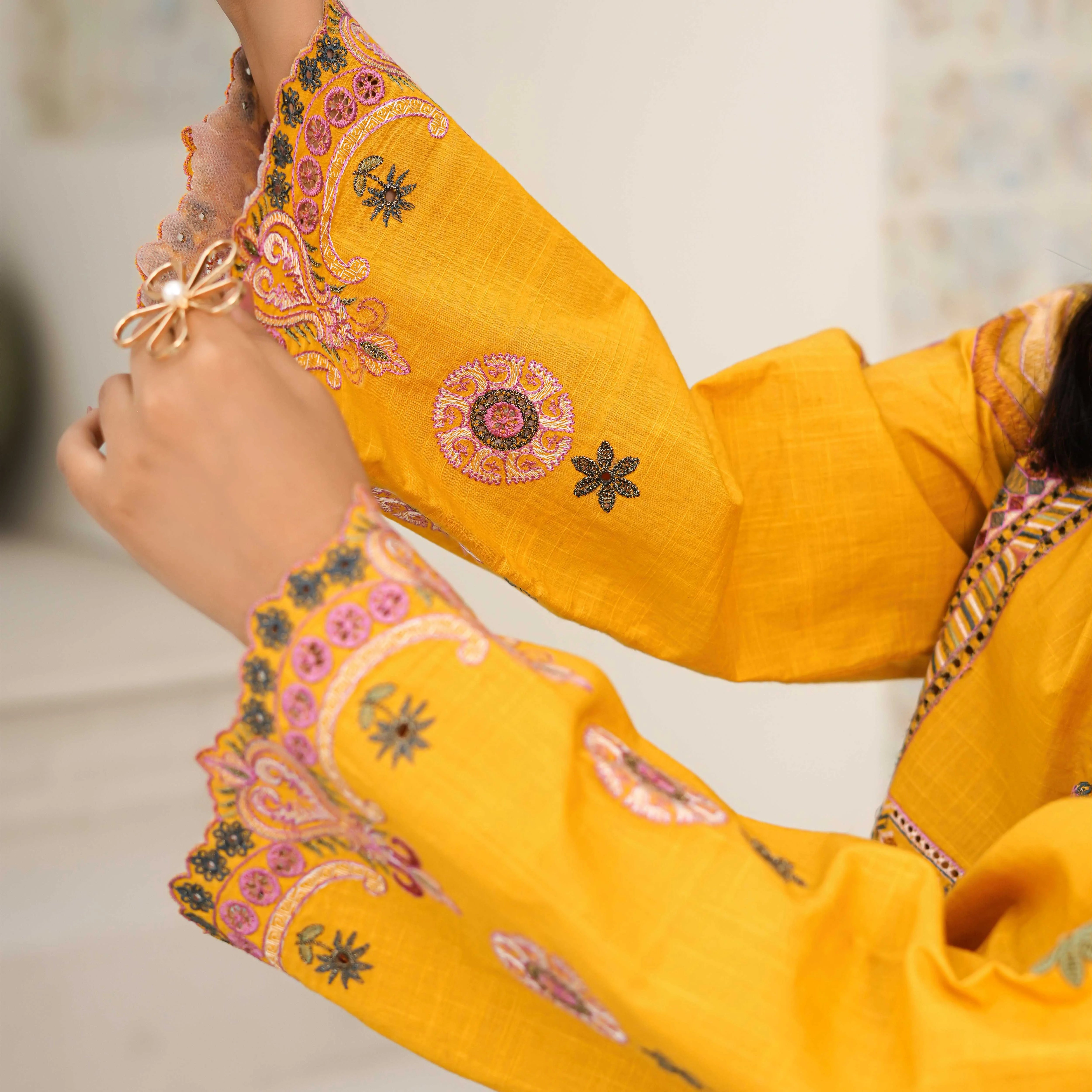 UMANG | Mustard Yellow 2-Piece Suit